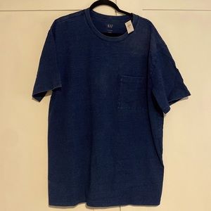 NWT: Gap Men’s Tall Faux Denim Cotton Tee
